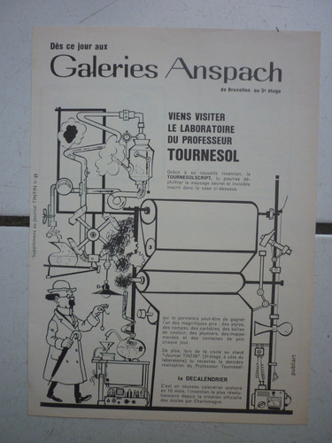 Flyer supplement tintin - flyer,