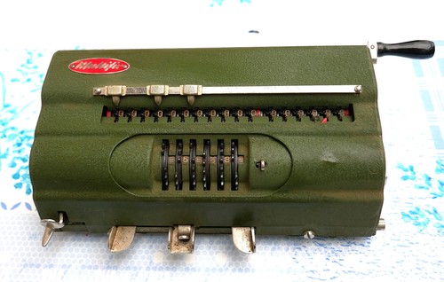 Ancienne machine calculer - machine, à