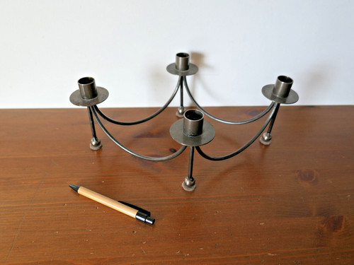 Bougeoir table fer forgé - bougeoir,