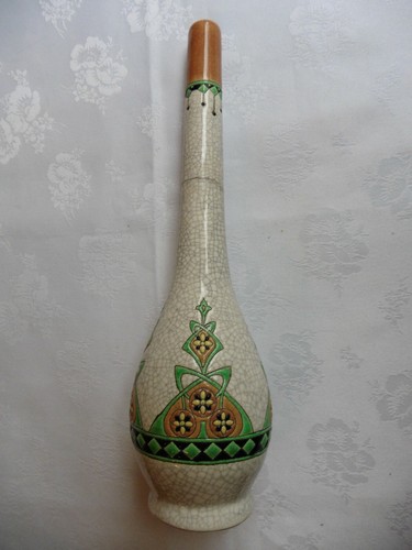 Longwy vase uniflore ancien - :vase,
