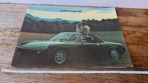 Catalogue brochure porsche 914 - catalogue,