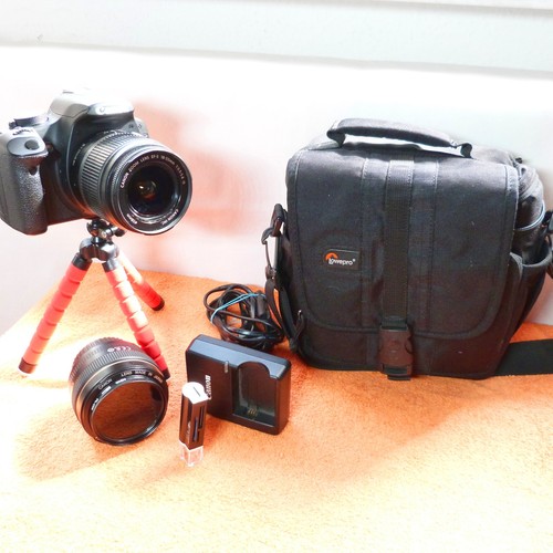 Canon 500d xxl set objectif - 500d, l