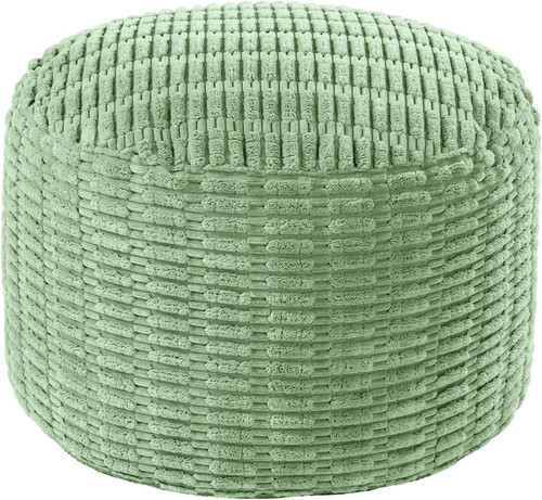 Unstuffed ottoman pouf - unstuffed,