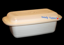 Tupperware Ultra 21 Ultra Pro Loaf Pan 2 L / 4 Cup Rectangle Cover Vintage VGUC