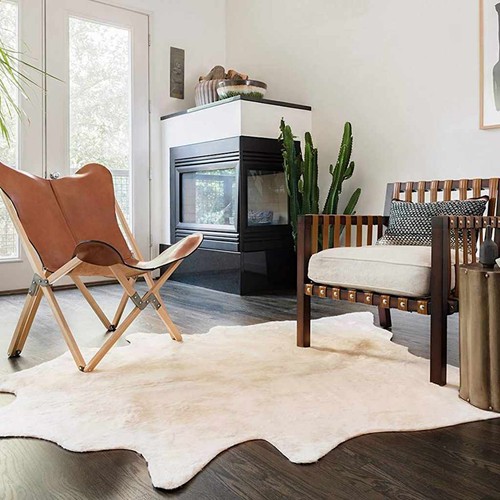 Tapis peau vache - en, de