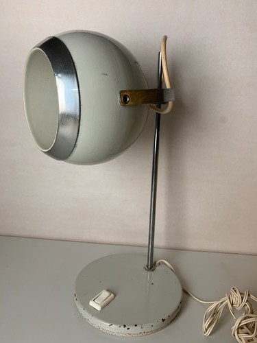 Lampe vintage eyeball - vintage, gris