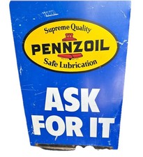 Panneau Métallique Pennzoil