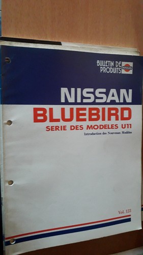 Nissan bluebird u11 livret - u11, :