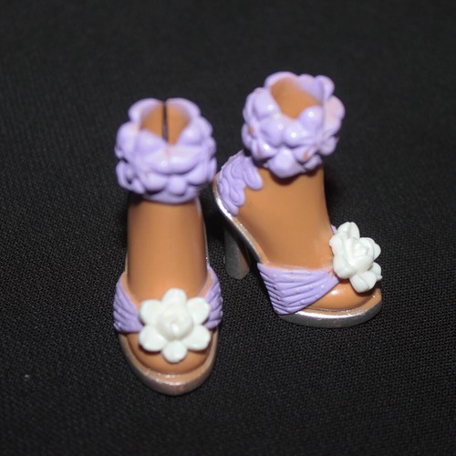 Paire chaussures mauves - paire,