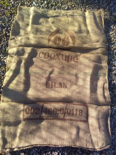Sac café toile de - en, jute