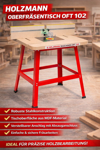 Table fraisage holzmann - table, de