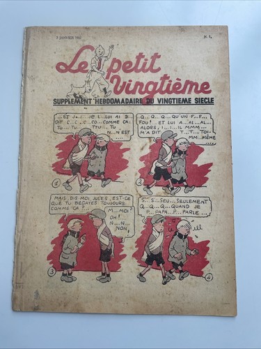 Petit vingtième tintin et - vingtiÈme,
