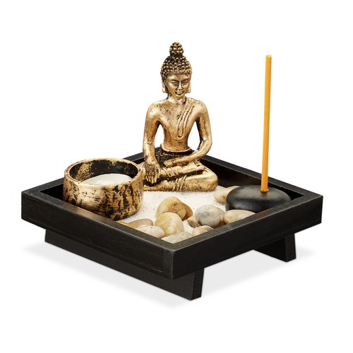 Jardin zen décoration bouddha - jardin,