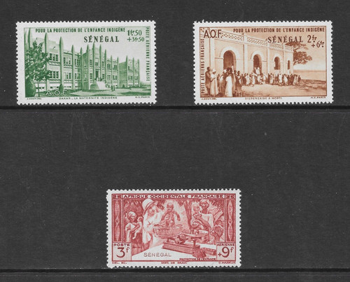 Senegal scott cb2 cb4 - senegal, mnh