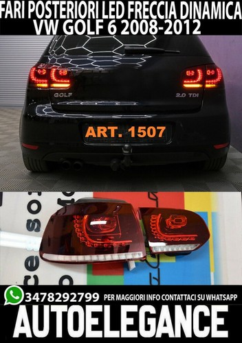 Phares arrière gti - arrière, led