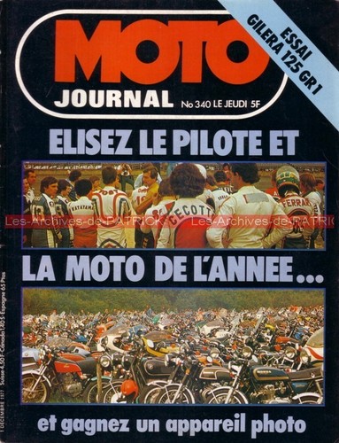 Moto journal 340 - moto,