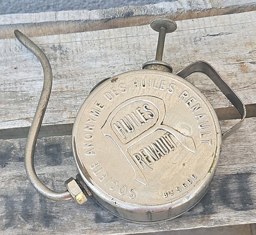 Ancienne burette huile renault - huile,