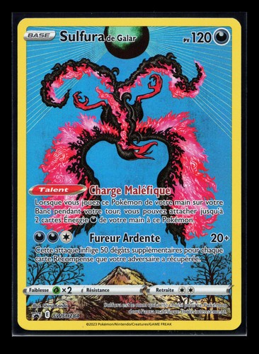 Carte pokémon sulfura - carte, de