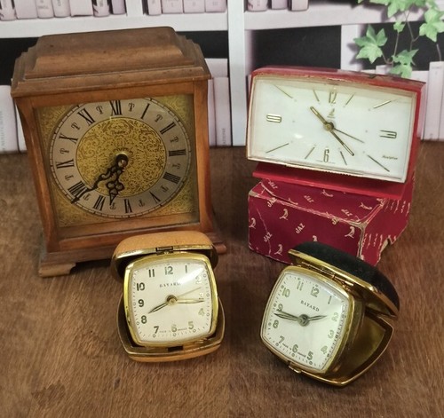 Lot anciens réveils 1 - 4,