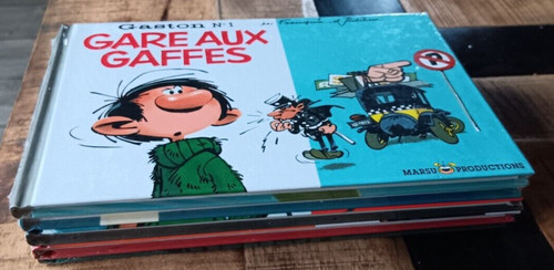 Gaston lagaffe lot 5 bd - -,