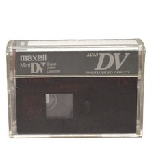 Vtg Sony Premium Digital Videocassette Mini DV 60 Min DVM60 ME With Maxell Case