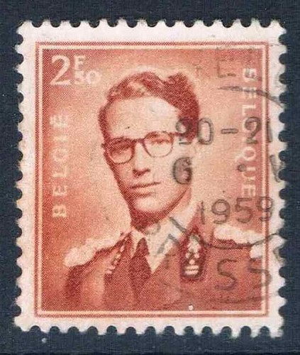 Belgique 1957 obllitere - 1957, n°