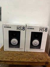Yamaha HS-8 Powered Studio Monitor 8'' 120W HS-8 (Black) (Pair) Mint