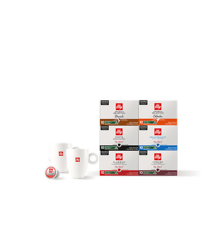 Genuie illy cup sampler - k-cup,