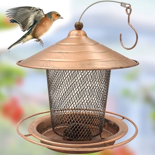 Mangeoire oiseaux métal - en,