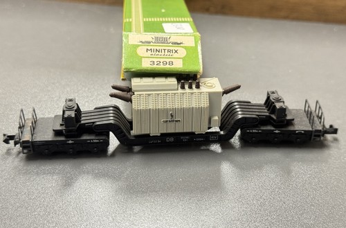 Minitrix 3298 wagon plat - 3298, À