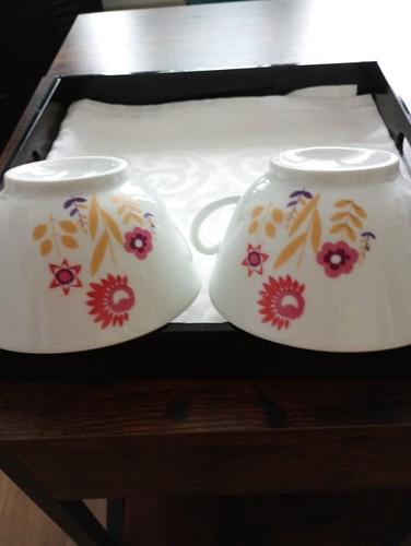 Grandes tasses porcelaine de - 2,