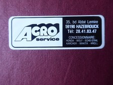 AUTOCOLLANT STICKER AGRO