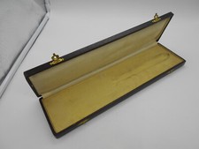 SUPERBE COFFRET ECRIN POUR PELLE A GATEAUX / TARTE  EN ARGENT MASSIF