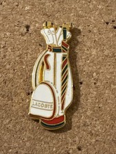 Pin’s Lacoste Sac De Golf Blanc Arthus Bertrand 