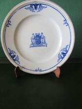 ASSIETTE FAIENCE EMAILLEE