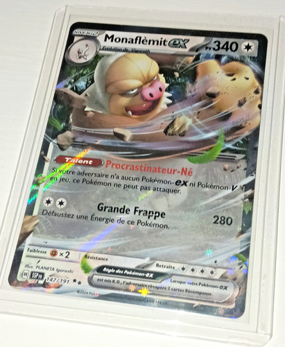 Carte pokémon monaflemit - carte,