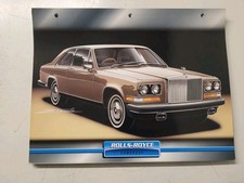 CARTE FICHE VOITURES