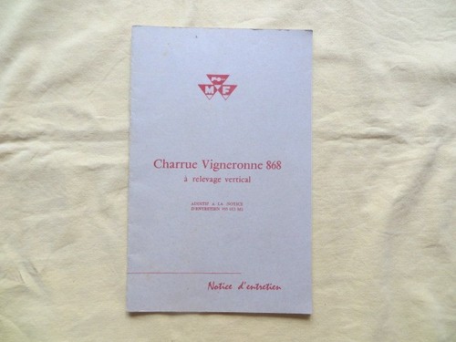Charrue vigneronne massey - charrue,
