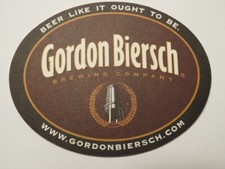 Bière dessous de Verre : Gordon Biersch Bière Comme C'Should Être Brassage Co &