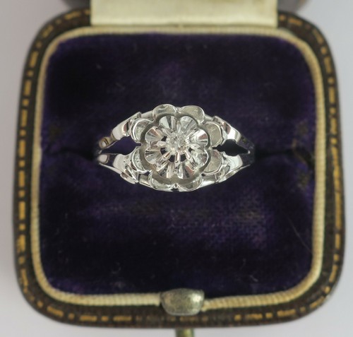 Bague vintage diamant - vintage,