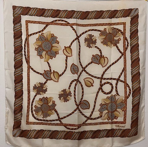 Chopard foulard carré soie - chopard, :