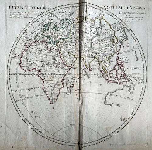Mappemonde orbis veteribus - mappemonde,