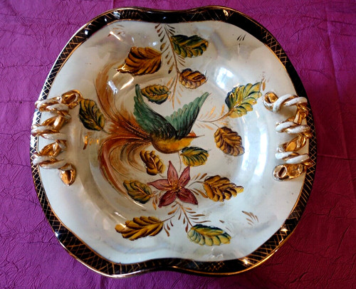 Coupe faience belge bequet - coupe,
