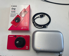 Canon IVY CLIQ Instant Camera Printer Mobile Mini Printer (Ladybug Red)