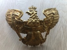 Plaque pour casque à pointe de grenadiers modèle 1895 à pontets