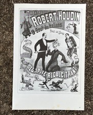 BARGEON Illusionist Poster Sign Magic Magician Devil, Demons, Halloween Print