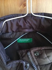 Gilet matelassé Benetton marron taille 110