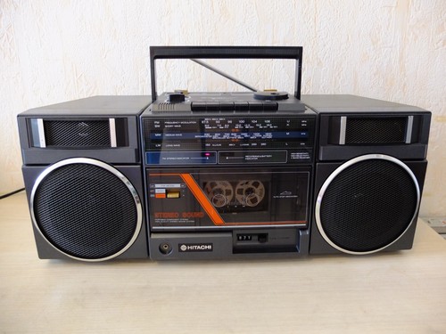 Boombox ghettoblaster hitachi - boombox,