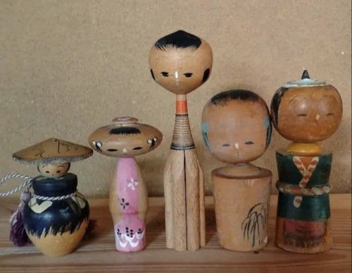 Lot mini poupées - lot, de