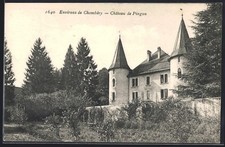 Old postcard Chambéry, Château de Pignon 